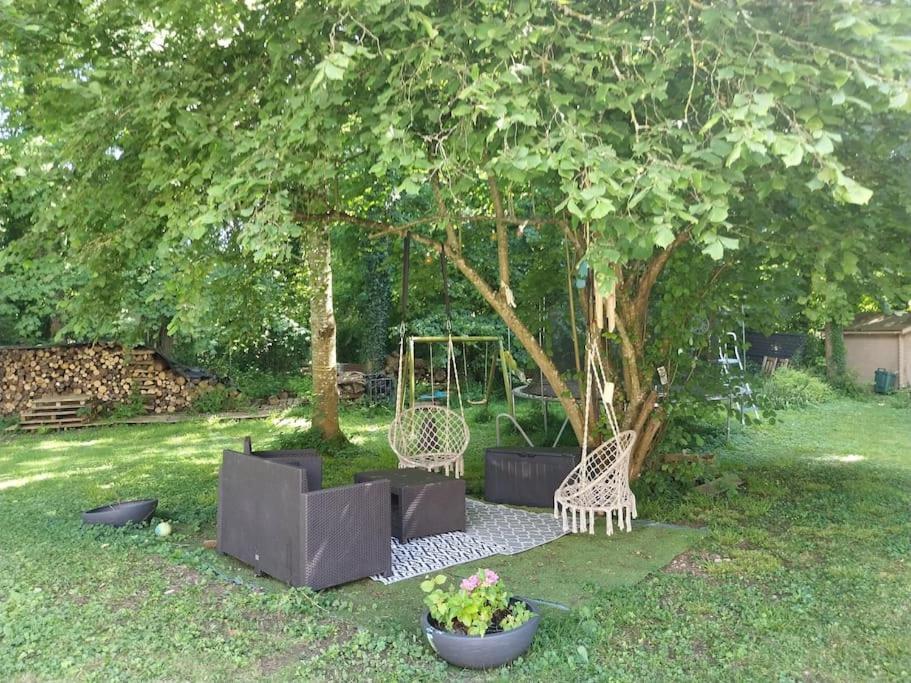 Escapade Romantique Dans Une Demeure Du 18Eme Buchères Exterior foto